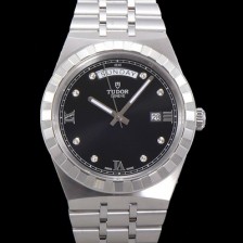 홍콩명품 [튜더] 남성용 로얄 워치 오토매틱 스위스 ETA2836-2 타입 41mm 메탈줄 블랙다이얼 tud5935  