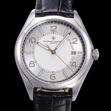 홍콩명품 [바쉐론 콘스탄틴] 남성용 피프티식스 Ref.4600E 오토매틱 1326 타입 40mm 가죽줄 실버 다이얼  vac1213  