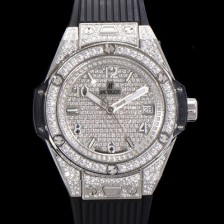 홍콩명품 [휴블렛] 남여공용 빅뱅 오토매틱 HUB1710타입 39mm 다이아/보석 세팅 우레탄밴드 보석다이얼 hub5912  