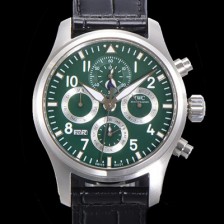 홍콩명품 [아이더블유씨] 남성용 파일럿 41mm 오토매틱 89630 타입 가죽줄 그린다이얼 iwc1531  