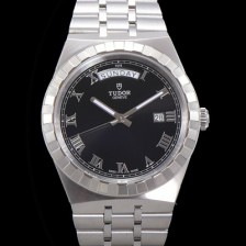 홍콩명품 [튜더] 남성용 로얄 워치 오토매틱 스위스 ETA2836-2 타입 41mm 메탈줄 블랙다이얼 tud5121  