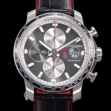 홍콩명품 [쇼파드] 남성용 밀러 밀가리아 Ref.168571 오토매틱 크로노그래프 아시안 7750-2타입 44mm 가죽줄 그레이다이얼  cho3192  