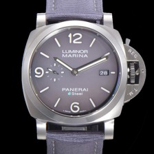 홍콩명품 [파네라이] 남성용 PAM01357 루미노르 마리나 오토매틱 Cal P.9010 타입 44mm 가죽줄 그레이다이얼 pan1159  
