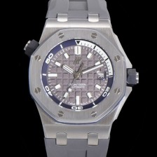 홍콩명품 [오데마피게] 남성용 로얄오크 오프쇼어 다이버 오토매틱 Cal.4308타입  42mm 우레탄줄 그레이다이얼 aud9591  