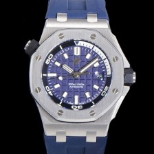 홍콩명품 [오데마피게] 남성용 로얄오크 오프쇼어 다이버 오토매틱 Cal.4308타입 42mm 우레탄줄 블루다이얼  aud1125  