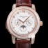 홍콩명품 [파텍필립] 남성용 Ref.5073P 그랜드 컴플리케이션 문페이즈 오토매틱 18K 로즈골드/다이아몬드셋팅 42mm 가죽줄 화이트다이얼 pat2519  