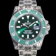 홍콩명품 [로렉스] 남성용 서브마리너 오토매틱 Cal.3135 타입 40mm 904L메탈+무늬 그린다이얼 rol1923  