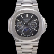 홍콩명품 [파텍필립] 남성용 Ref.5740 노틸러스 문페이즈 오토매틱 Cal.240 Q타입 40mm 메탈줄  그레이다이얼 pat9911  