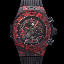 홍콩명품 [휴블렛] 남성용 빅뱅 유니코 풀카본 제질 오토매틱 Hub1242 타입 45mm 러버우레탄줄 스켈래톤다이얼  hub5195  