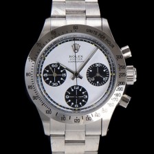 홍콩명품 [로렉스] 남성용 1965년 모델 클래식 코스모그래프 데이토나  Ref.6239 수동감기/기계식 37mm 스크류 다운 푸셔 메탈줄 화이트다이얼 rol9911  