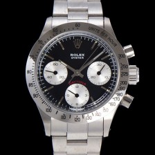 홍콩명품 [로렉스] 남성용 1965년 모델  클래식 코스모그래프 데이토나  Ref.6239 수동감기/기계식 37mm 스크류 다운 푸셔 메탈줄 블랙다이얼 rol1951  