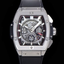 홍콩명품 [휴블렛] 남성용 스피릿 빅뱅 마스터피스 크로노그래프 Hub4700타입 45mm  러버우레탄줄 스켈래톤다이얼 hub1951  