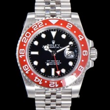 홍콩명품  [로렉스] 남성용 지엠티 마스터II 오토매틱 Cal.3186 타입 40mm 5선 쥬빌리 브레이슬릿 블랙다이얼 rol1292  