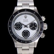 홍콩명품 [로렉스] 남성용 1965년 모델 클래식  코스모그래프 데이토나   Ref.6241 수동감기/기계식 37mm 스크류 다운 푸셔 메탈줄 화이트다이얼 rol1959  