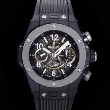 홍콩명품 [휴블렛] 남성용 빅뱅 유니코 45mm 오토매틱 HUB1280 타입 PVD재잴 러버줄 스켈래톤 다이얼  hub5991  