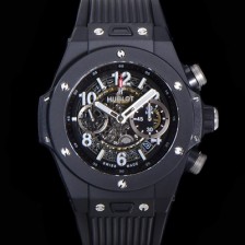 홍콩명품 [휴블렛] 남성용 빅뱅 유니코 45mm 오토매틱 HUB1242타입 PVD제질 러버줄 스켈래톤 다이얼  hub5113  