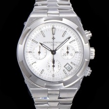 홍콩명품 [바쉐런콘스탄틴] 남성용 오버시즈 크로노그래프 42mm 오토매틱 5500S 메탈줄 화이트다이얼 vac1135  