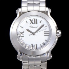 홍콩명품 [쇼파드] 여성용 해피 스포츠 다이아몬드 36mm 스위스 955.112 쿼츠 화이트다이얼  cho1312  