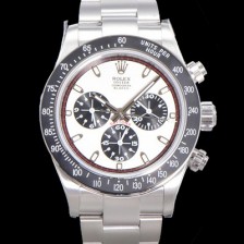 홍콩명품 [로렉스] 남성용 데이토나 6263 오토매틱 크로노그래프 ETA 7750-2 타입 40mm 메탈줄 화이트다이얼  rol8294  