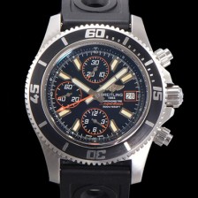 홍콩명품 [브라이틀링] 남성용 에어로마린 슈퍼오션 어비스 크로노그래프 오토매틱 Eta7750-2 타입 44mm 가죽줄 블랙다이얼 bre8926  