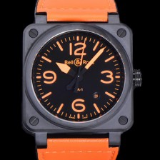 홍콩명품 [벨앤로즈] 남성용시계 BR03 오토매틱 미요타 9015타입 세라믹케이스 42mm 러버줄 블랙다이얼 bel8684  