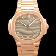 홍콩명품 [파텍필립] 여성용 노틸러스 7118 레이디스 오토매틱 Cal.324 S C타입 35.2mm 18K로즈골드 그레이다이얼 pat4642  