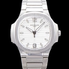 홍콩명품 [파텍필립] 여성용 노틸러스 7118/1A-010 레이디스 오토매틱 Cal.324 S C타입 35.2mm 메탈줄 실버다이얼 pat4066  