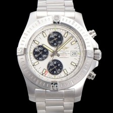 홍콩명품 [브라이틀링] 남성용 어벤져 크로노그래프 ETA 7750-2 타입 45mm 메탈줄 화이트다이얼 bre9246  