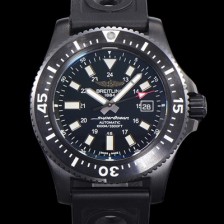 홍콩명품 [브라이틀링] 남성용 슈퍼오션 스페셜 오토매틱 ETA2824-2 44mm PVD 코팅 케이스 러버우레탄 블랙다이얼 bre4260  