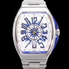 홍콩명품 [프랭크뮬러] 남성용 뱅가드 오토매틱 ETA2824 타입 45mm 메탈줄 화이트다이얼 fra8242  