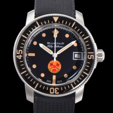 홍콩명품 [블랑팡] 남성용 1:1수제공정형 피프티패덤스 리미티드 에디션 오토매틱 ETA2836-2 타입 45mm 우레탄줄 세라믹 블랙다이얼 bla87428  