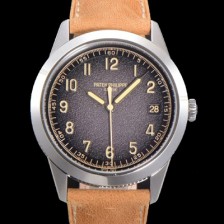 홍콩명품 [파택필립] 남성용 칼라트라바 Ref.5226G-001 오토매틱 Cal.26-330 S C 타입 40mm 가죽줄 틱스처드 그레이다이얼 pat78242  