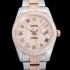 홍콩명품 [로렉스] 남성용 수제공정형 다이아 18K 로즈골드 튜닝 데이져스트 오토매틱 ETA 2824-2 41mm 보석다이얼 rol23640  