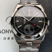 홍콩명품 [바쉐런 콘스탄틴] 남성용 오버시즈 듀얼타임 오토매틱 칼리버 5200 타입 41mm 메탈줄 블랙다이얼 vac27427  