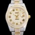 홍콩명품 [로렉스] 남성용 수제공정형 다이아 18K 옐루골드 튜닝 데이져스트 오토매틱 ETA 2824-2 41mm 보석다이얼 rol46499  