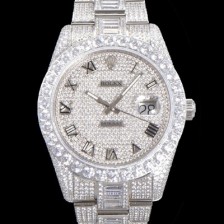 홍콩명품 [로렉스] 남성용 수제공정형 다이아 튜닝 데이져스트 오토매틱 ETA 2824-2 41mm 보석다이얼 rol02639  