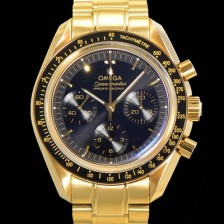홍콩명품 [오메가] 남성용 스피드마스터 문워치  프로페셔널 수동기계식 1861타입  42mm 18K 옐루골드 메탈줄 블랙다이얼 omg42929  