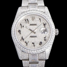 홍콩명품 [로렉스] 남성용 수제공정형 다이아 튜닝 데이져스트 오토매틱 ETA 2824-2 41mm 보석다이얼 rol64262  