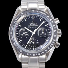 홍콩명품 [오메가] 남성용 스피드마스터 문워치  프로페셔널 수동기계식 1861타입  42mm 메탈줄 블랙다이얼 omg62324  