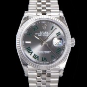 홍콩명품 [로렉스] 남성용 904L스틸!! 2023신형 데이저스트 36mm II m126234-0046 그레이 다이얼 로마인덱스 스틸 브레이슬릿 신형 Cal.3235 오토매틱 무브먼트 ROL16118  