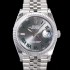 홍콩명품 [로렉스] 남성용 904L스틸!! 2023신형 데이저스트 36mm II m126234-0046 그레이 다이얼 로마인덱스 스틸 브레이슬릿 신형 Cal.3235 오토매틱 무브먼트 ROL16118  