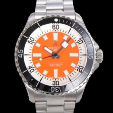 홍콩명품 [브라이틀링 뉴 다이버워치] 남성용 슈퍼오션 44mm 오토매틱 ETA2824-2 타입 크로노미터 메탈줄 세라믹베젤 래드다이얼 bre27728  