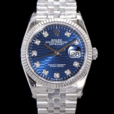홍콩명품 [로렉스] 남성용 904L스틸!! 2023신형 데이저스트 36mm II m126234-0057 블루 다이얼 큐빅인덱스 스틸 브레이슬릿 신형 Cal.3235 오토매틱 무브먼트 ROL16111  