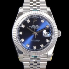 홍콩명품 [로렉스] 남성용 904L스틸!! 2022신형 데이저스트 41mm II m126334 블루 다이얼 큐빅 인덱스 스틸 브레이슬릿 신형 Cal.3235 오토매틱 무브먼트 ROL06134  