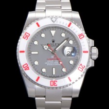 홍콩명품 [로렉스] 남성용 신형 케이스 업그레이드 러스털러스 스틸 재질 !  서브마리너 오토매틱 Cal.3135 40mm  세라믹베젤 메탈줄 그레이다이얼 rol90292  