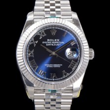 홍콩명품 [로렉스] 남성용 904L스틸!! 2022신형 데이저스트 41mm II m126334 블루 다이얼 로마 인덱스 스틸 브레이슬릿 신형 Cal.3235 오토매틱 무브먼트 ROL06135  