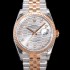 홍콩명품 [로렉스] 남성용 904L스틸!! 2023신형 데이져스트 36mm II m126231 !! 로즈골드 실버 다이얼 브레이슬릿 신형 Cal.3235 오토매틱 무브먼트 ROL19324  