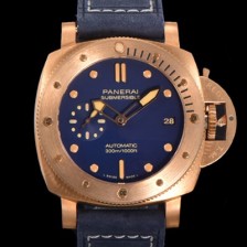 홍콩명품 [파네라이] 남성용 서브미시블 PAM01074 브론즈 블루 다이얼 PAN0416  