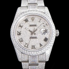 홍콩명품 [로렉스] 남성용 수제공정형 다이아 튜닝 데이져스트 오토매틱 ETA 2824-2 41mm 보석다이얼 rol69264  