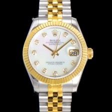 홍콩명품 [로렉스] 여성용 데이져스트 오이스터 31mm 레이디 오토매틱  18K 옐루골드 투톤콤비 5열 브레이슬릿 메탈줄 자게다이얼 rol60473  